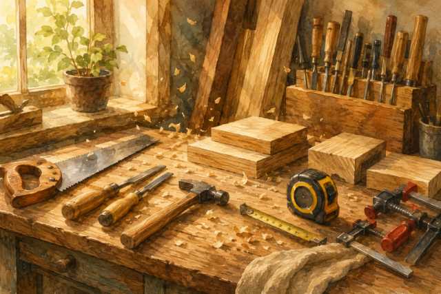 carpentry-tools-layout