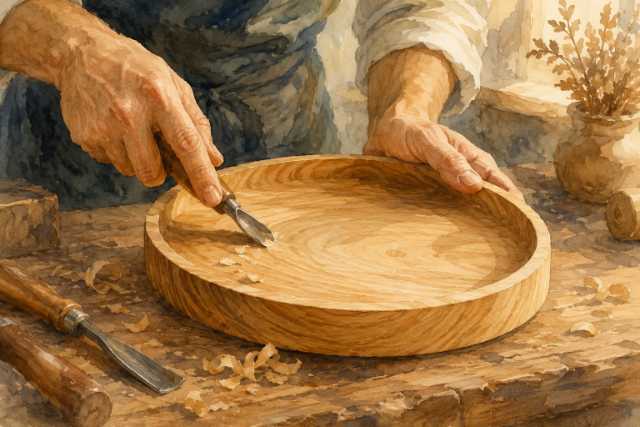 wooden-tray-carving